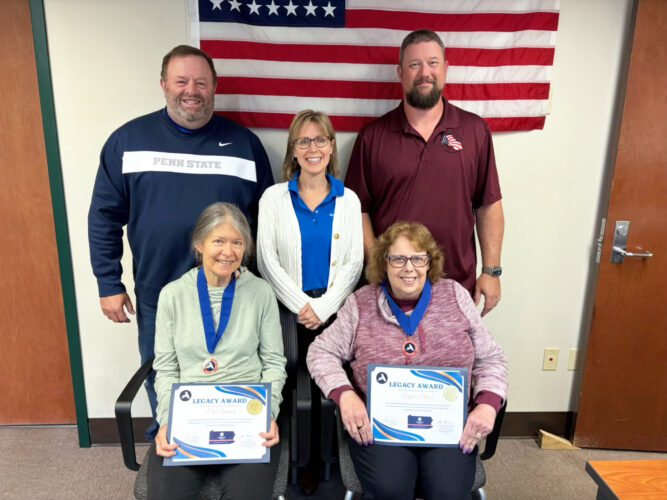 Two AmeriCorps Seniors RSVP  volunteers receive Legacy Awards